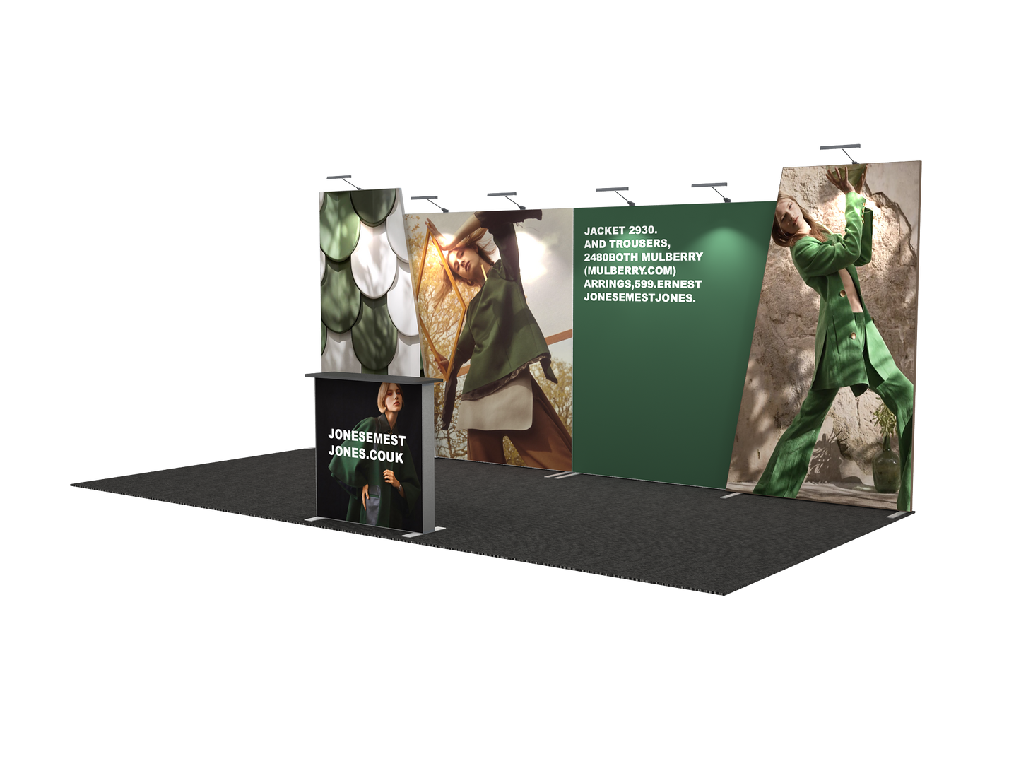 20' SEG Exhibit Kit - Style 2