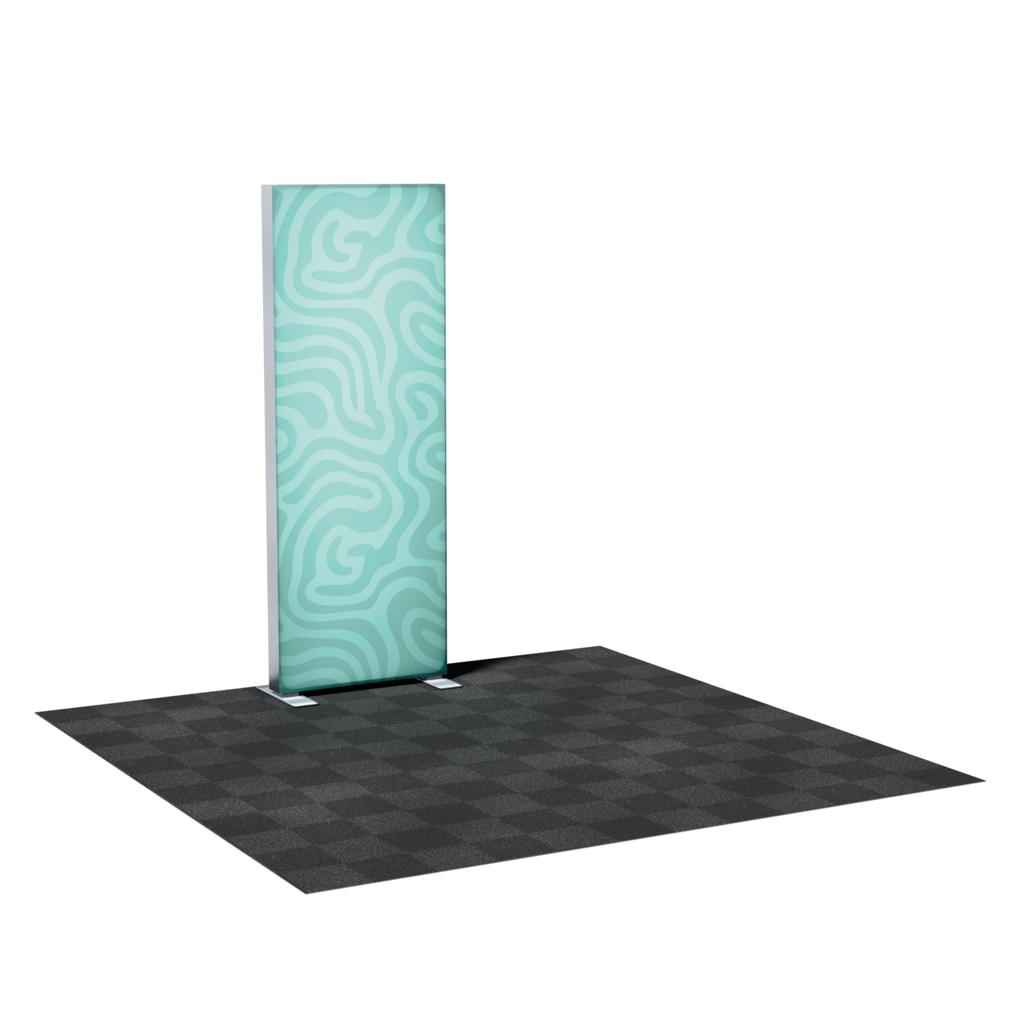 3' SEG Lightbox Replacement Graphic - Custom Printed Fabric for Trade Show Display