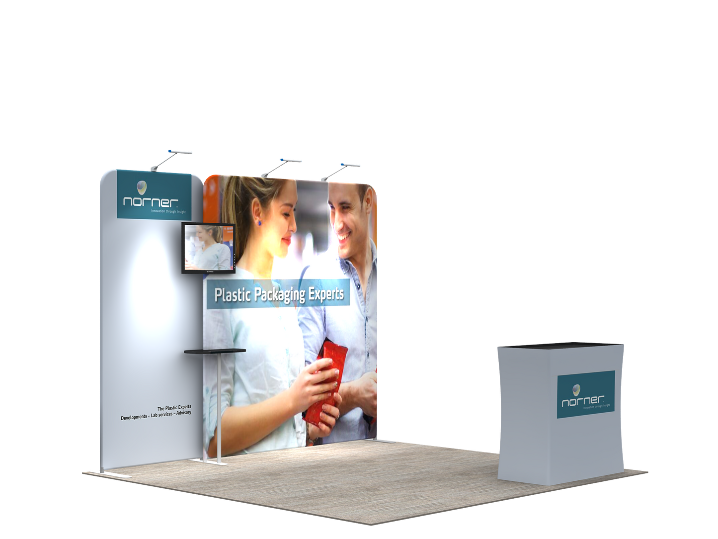 10' Exhibit Kit Fabric Replacement