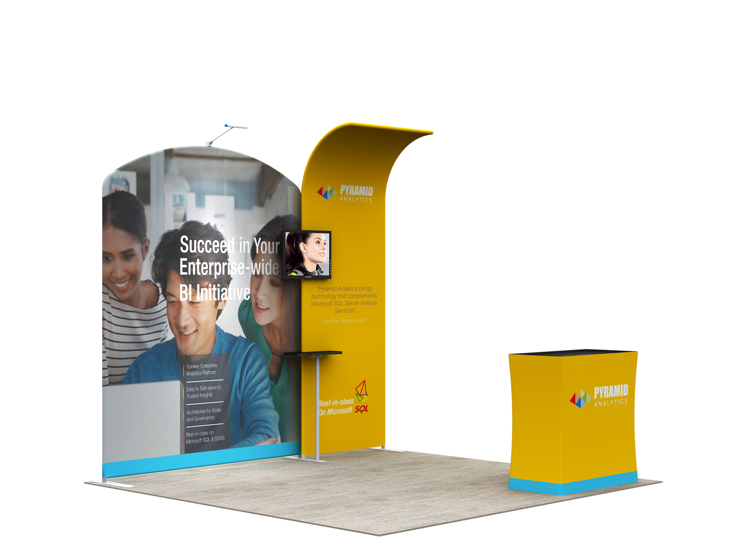 10' Exhibit Kit Fabric Replacement