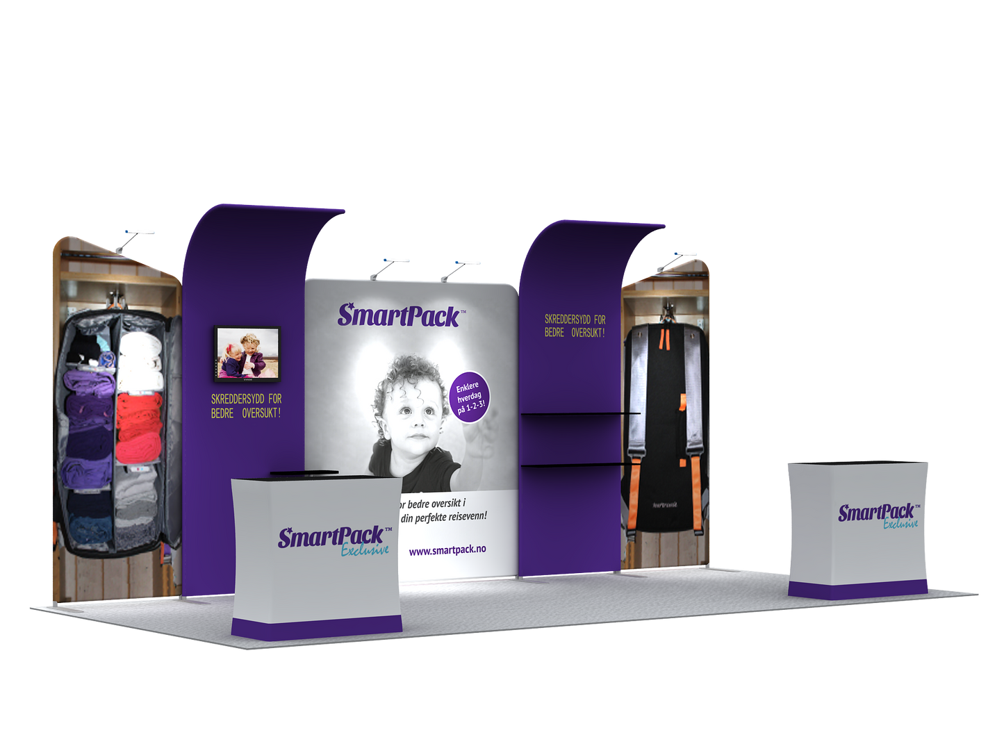 20' Exhibit Kit Fabric Replacement