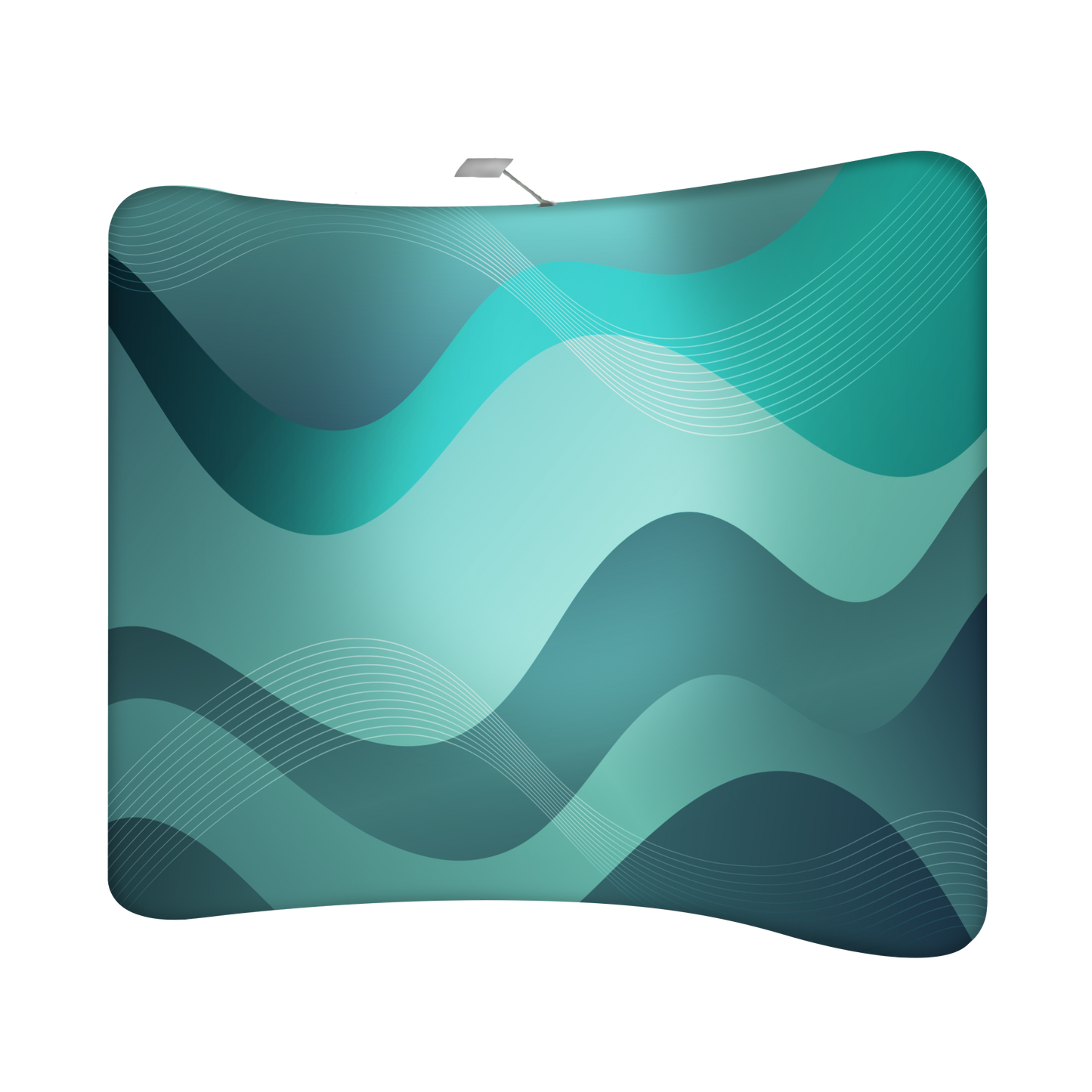 10' Curved Tension Fabric Backdrop