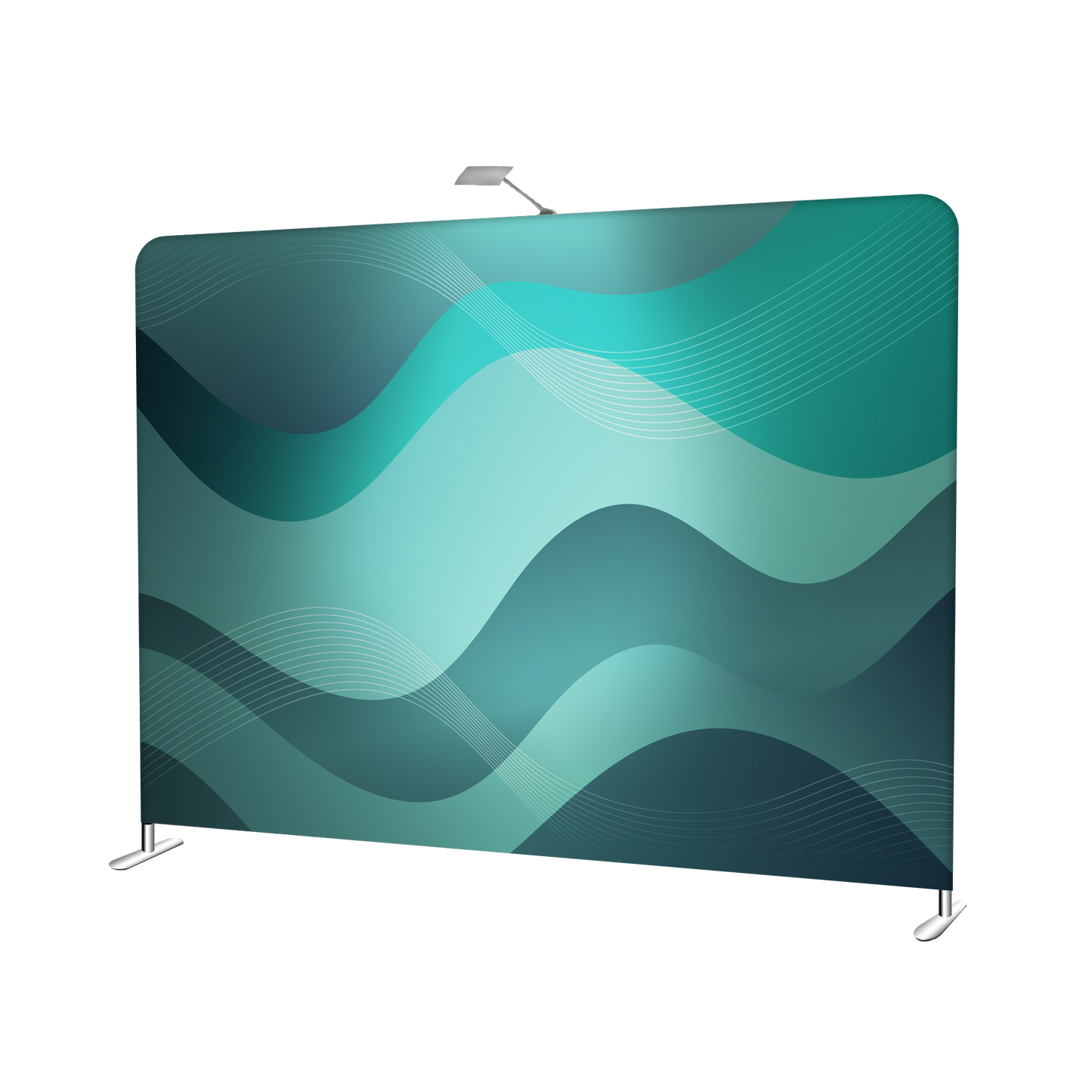 10' Straight Tension Fabric Backdrop