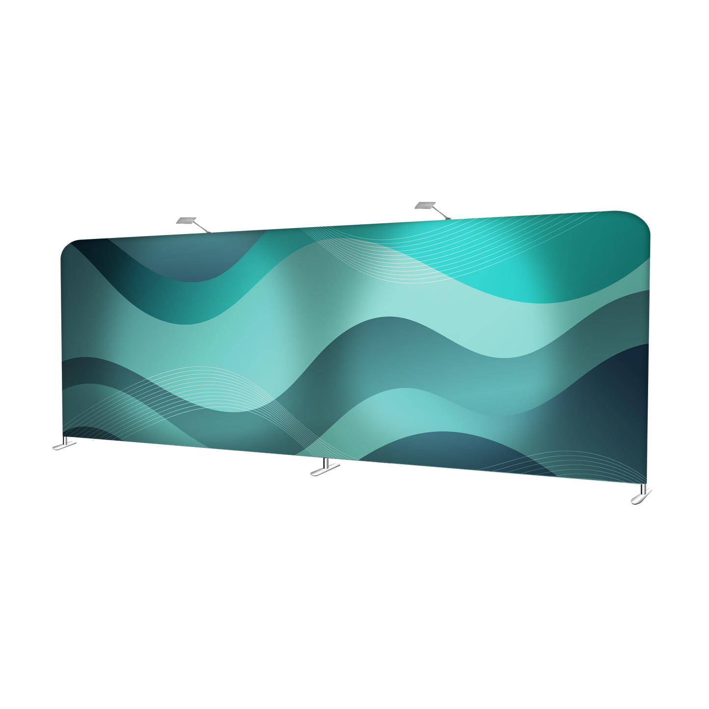 20' Straight Tension Fabric Backdrop