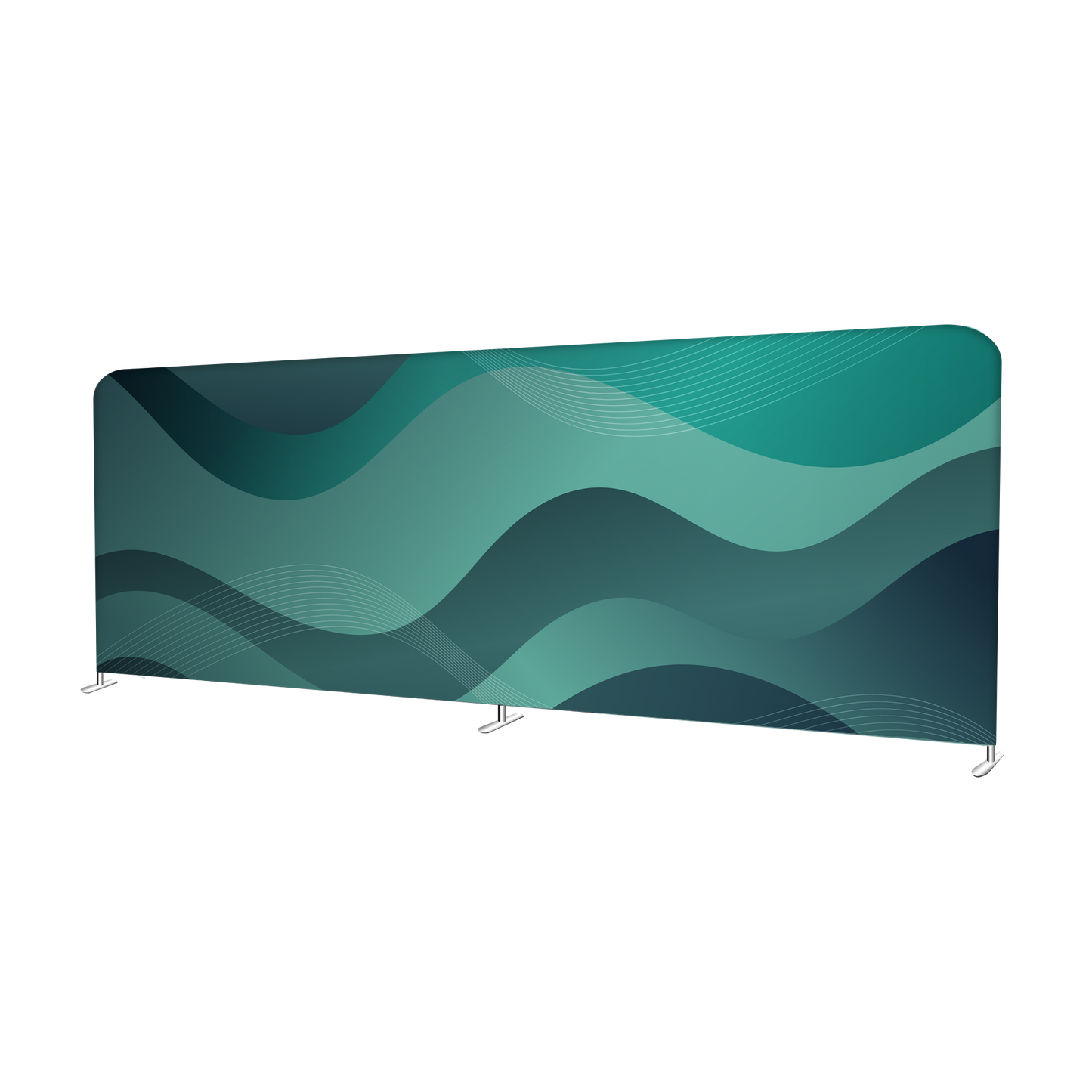 Graphic Replacement - 20' Straight Backdrop
