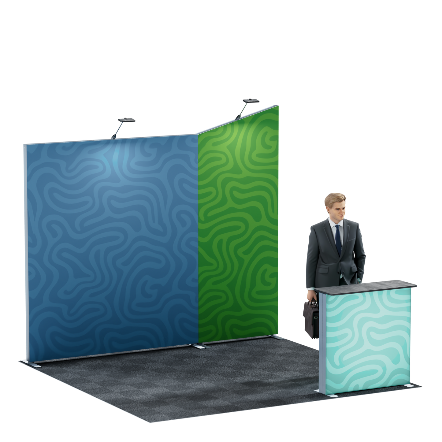 10' SEG Exhibit Kit - Style 1