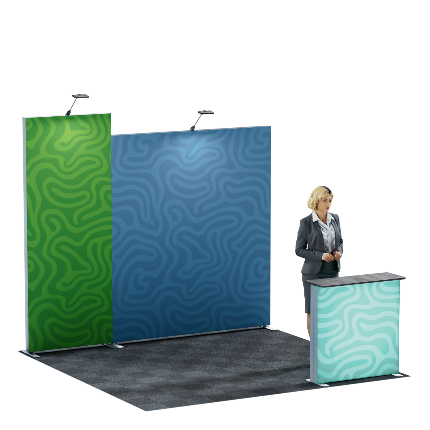 10' SEG Exhibit Kit - Style 2