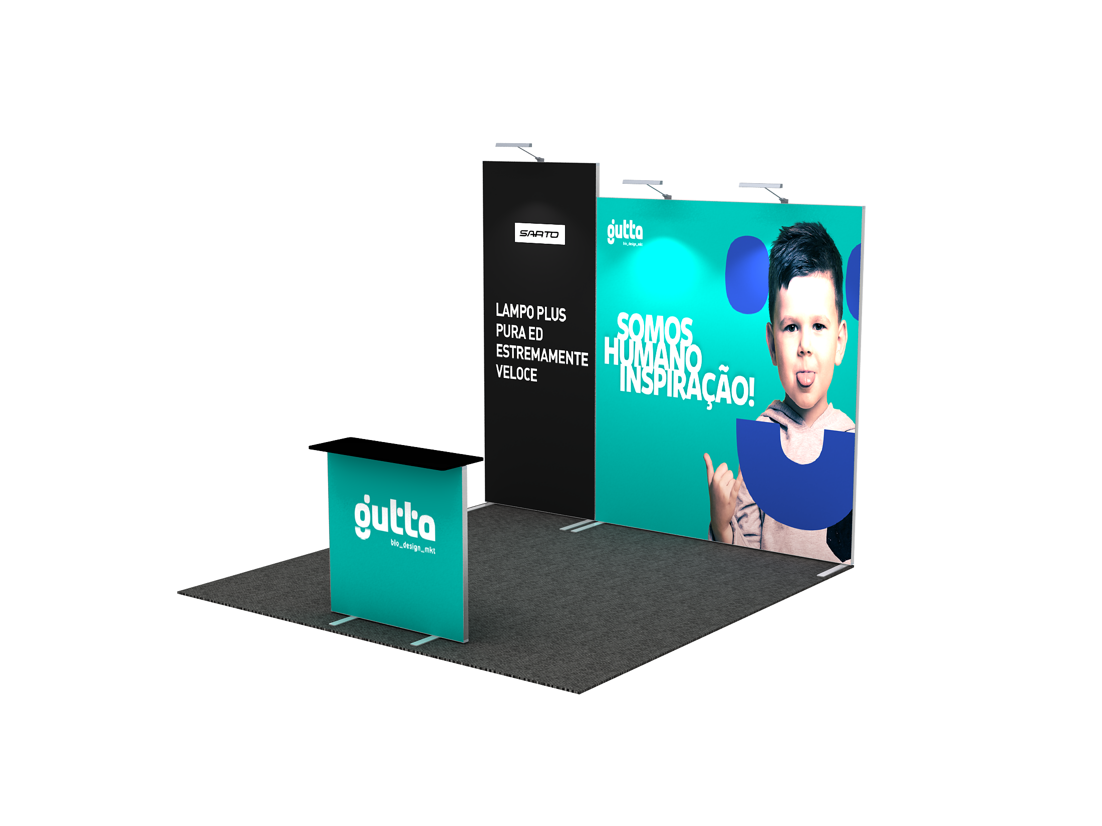 Kits Style Fabric Backdrops – Modular Exhibits