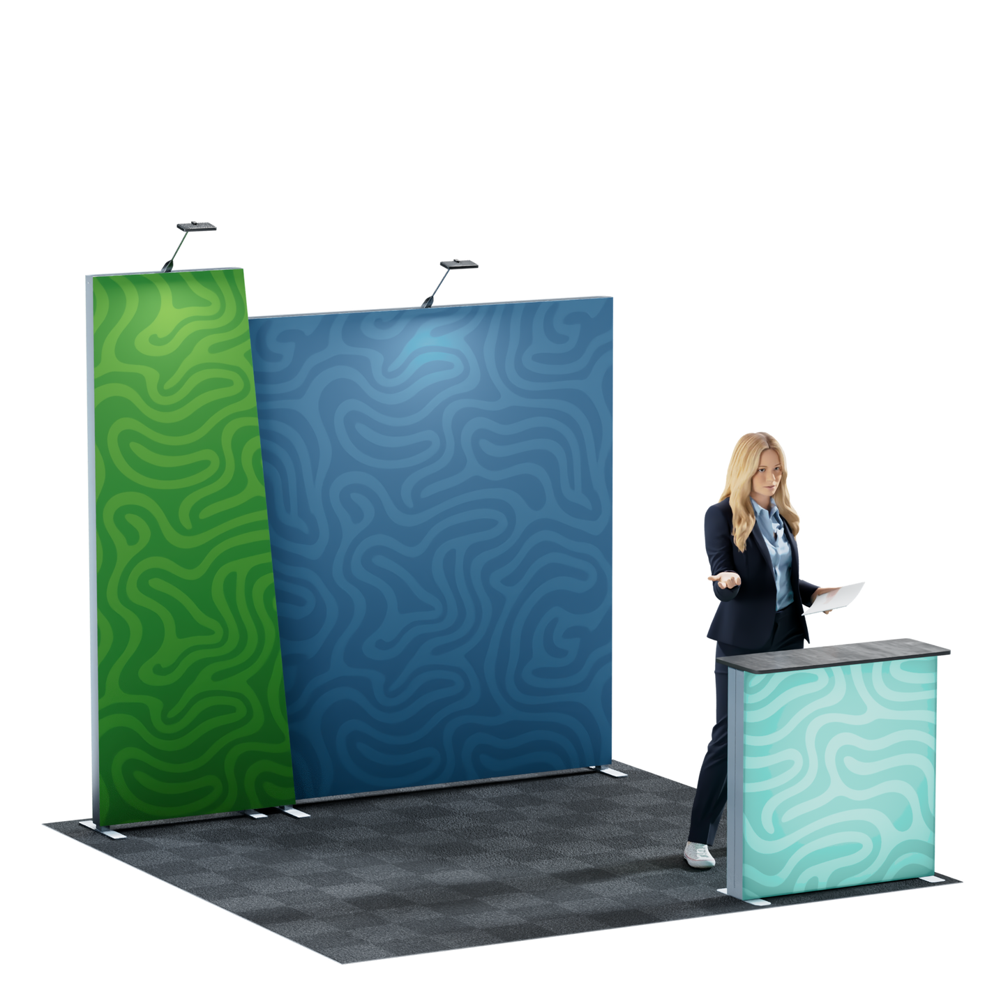 10' SEG Exhibit Kit - Style 3