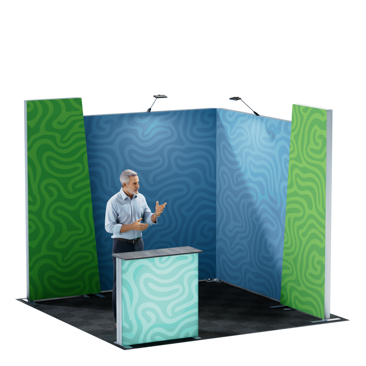 10' SEG Exhibit Kit - Style 4
