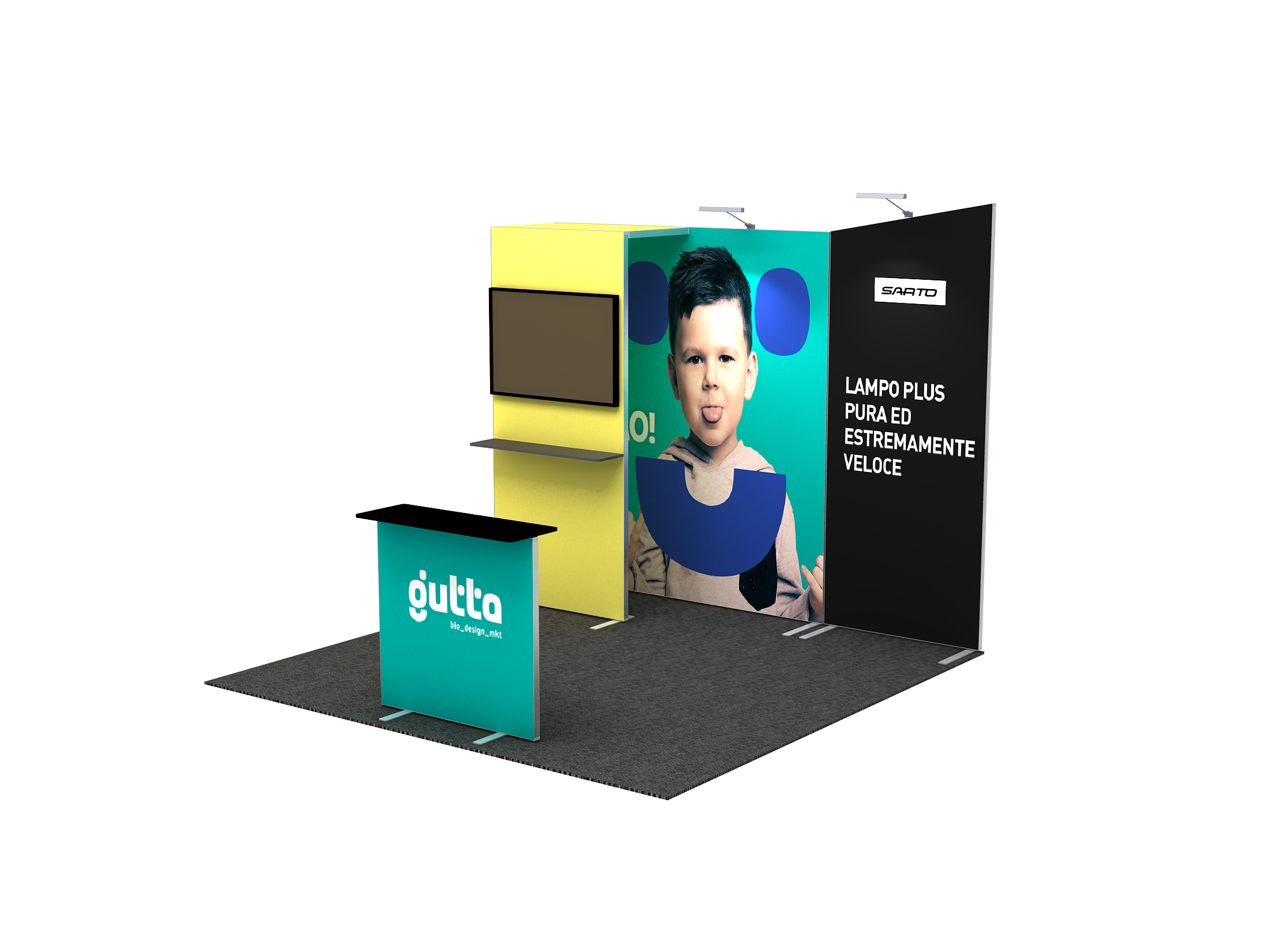 Modular Exhibition Modular Exhibits | Portable Trade Show Booth Displays