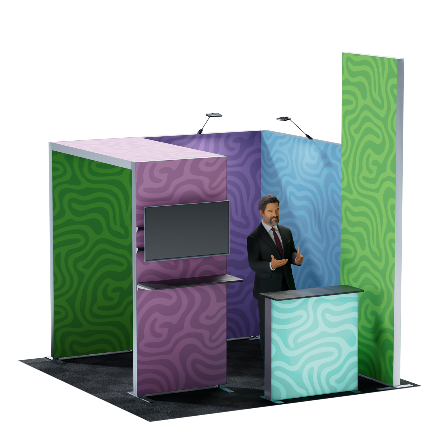 10' SEG Exhibit Kit - Style 6
