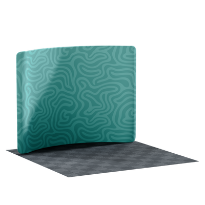 10' Curved Tension Fabric Backdrop