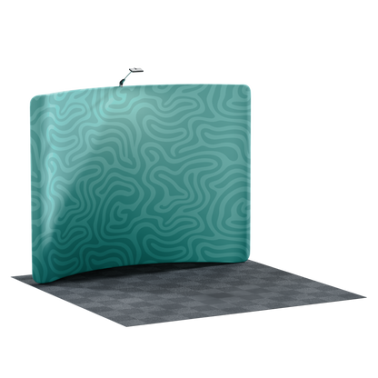 10' Curved Tension Fabric Backdrop