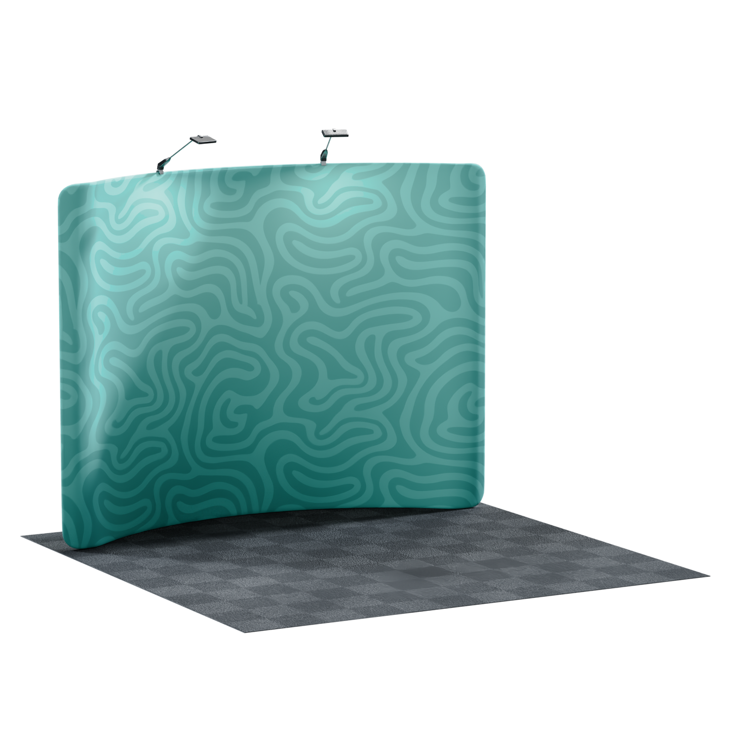 10' Curved Tension Fabric Backdrop