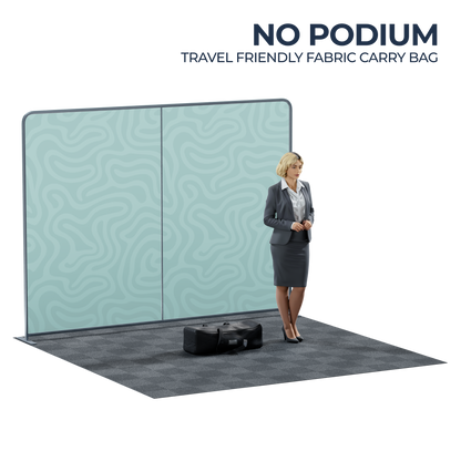 10' Straight Tension Fabric Backdrop
