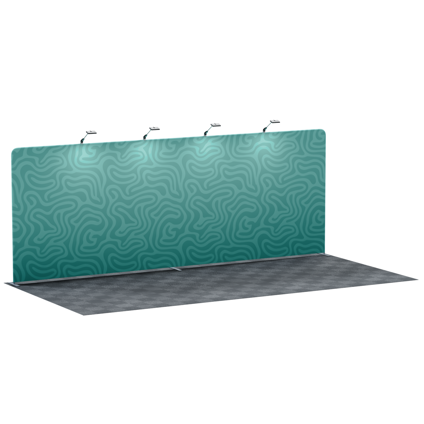 20' Straight Tension Fabric Backdrop