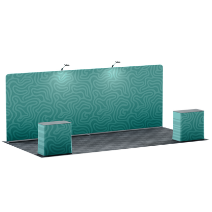 20' Straight Tension Fabric Backdrop