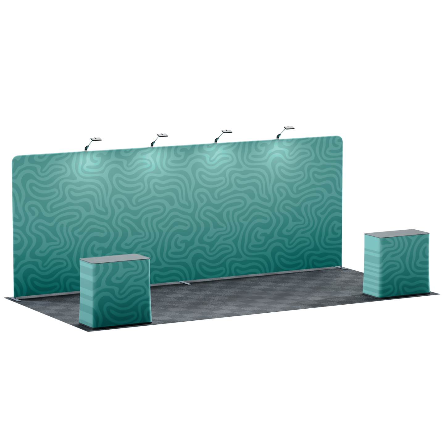 20' Straight Tension Fabric Backdrop