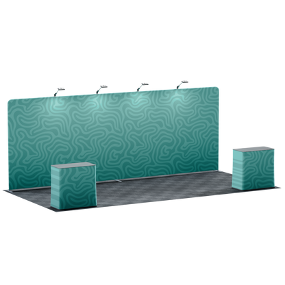 20' Straight Tension Fabric Backdrop