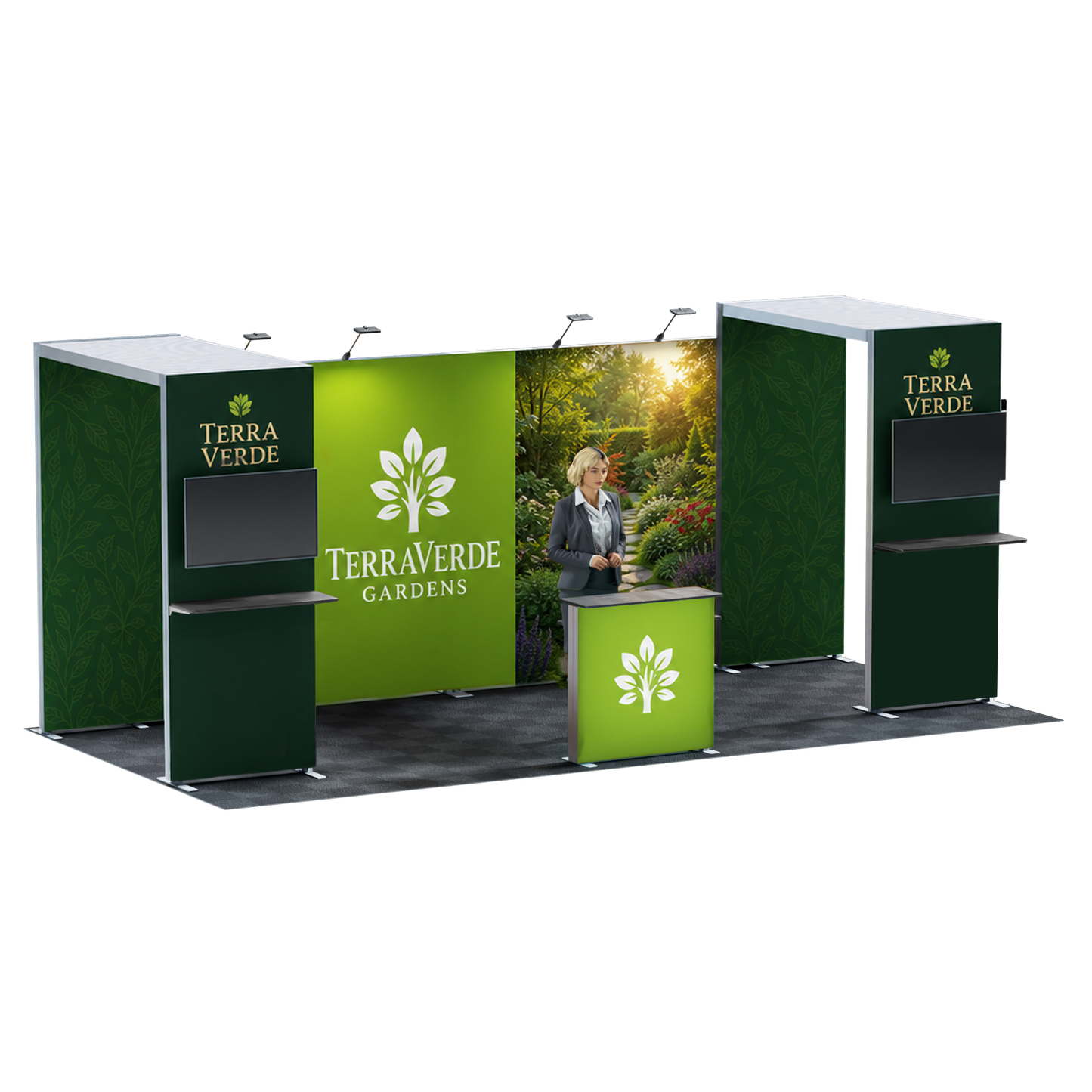 20' SEG Exhibit Kit - Style 10
