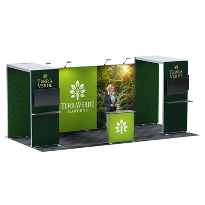 20' SEG Exhibit Kit - Style 10