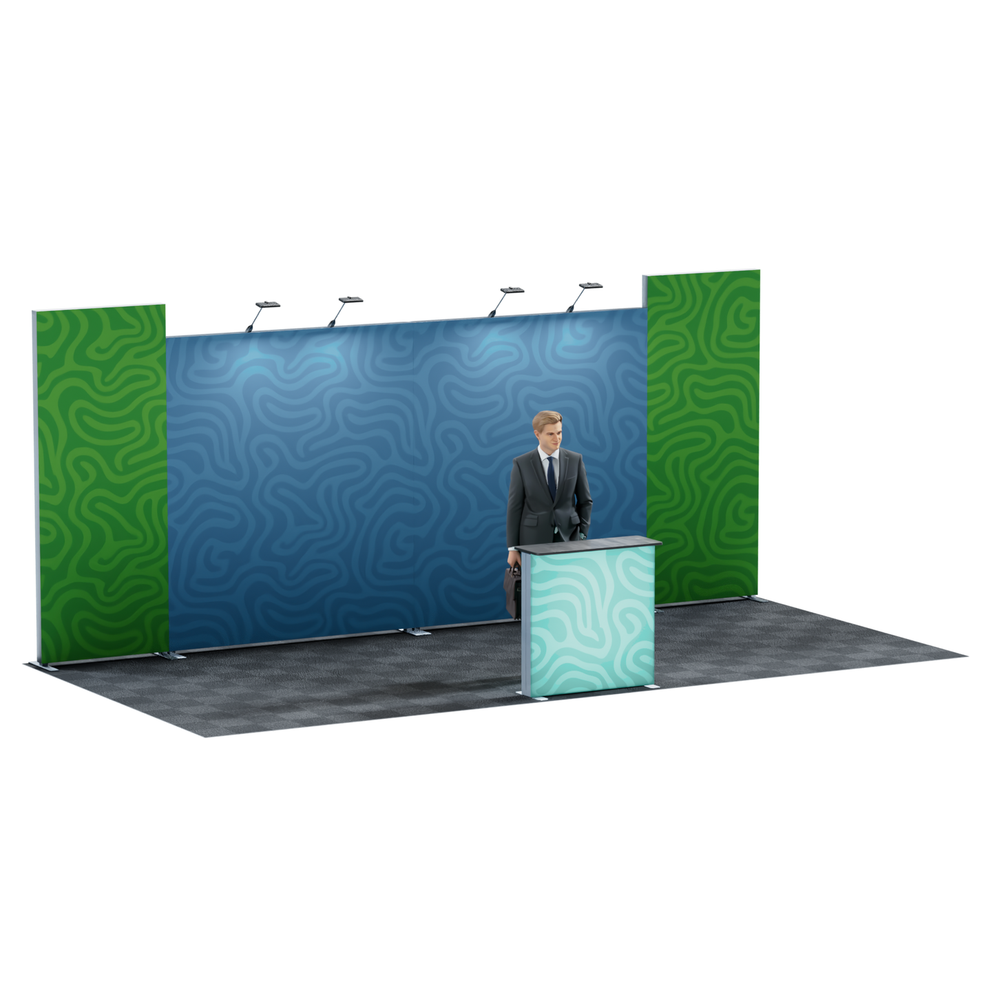 20' SEG Exhibit Kit - Style 1