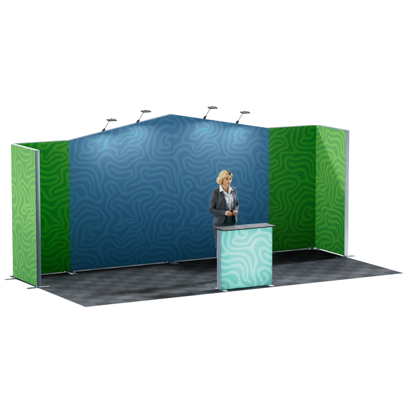 20' SEG Exhibit Kit - Style 3