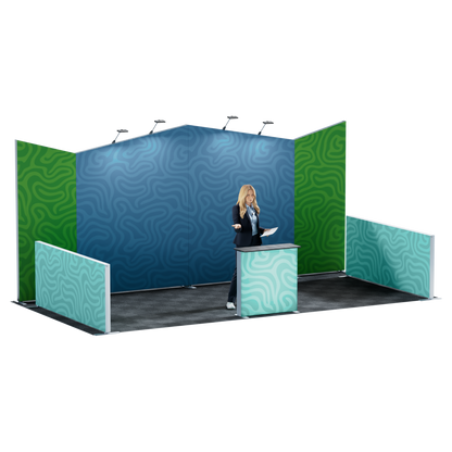 20' SEG Exhibit Kit - Style 4