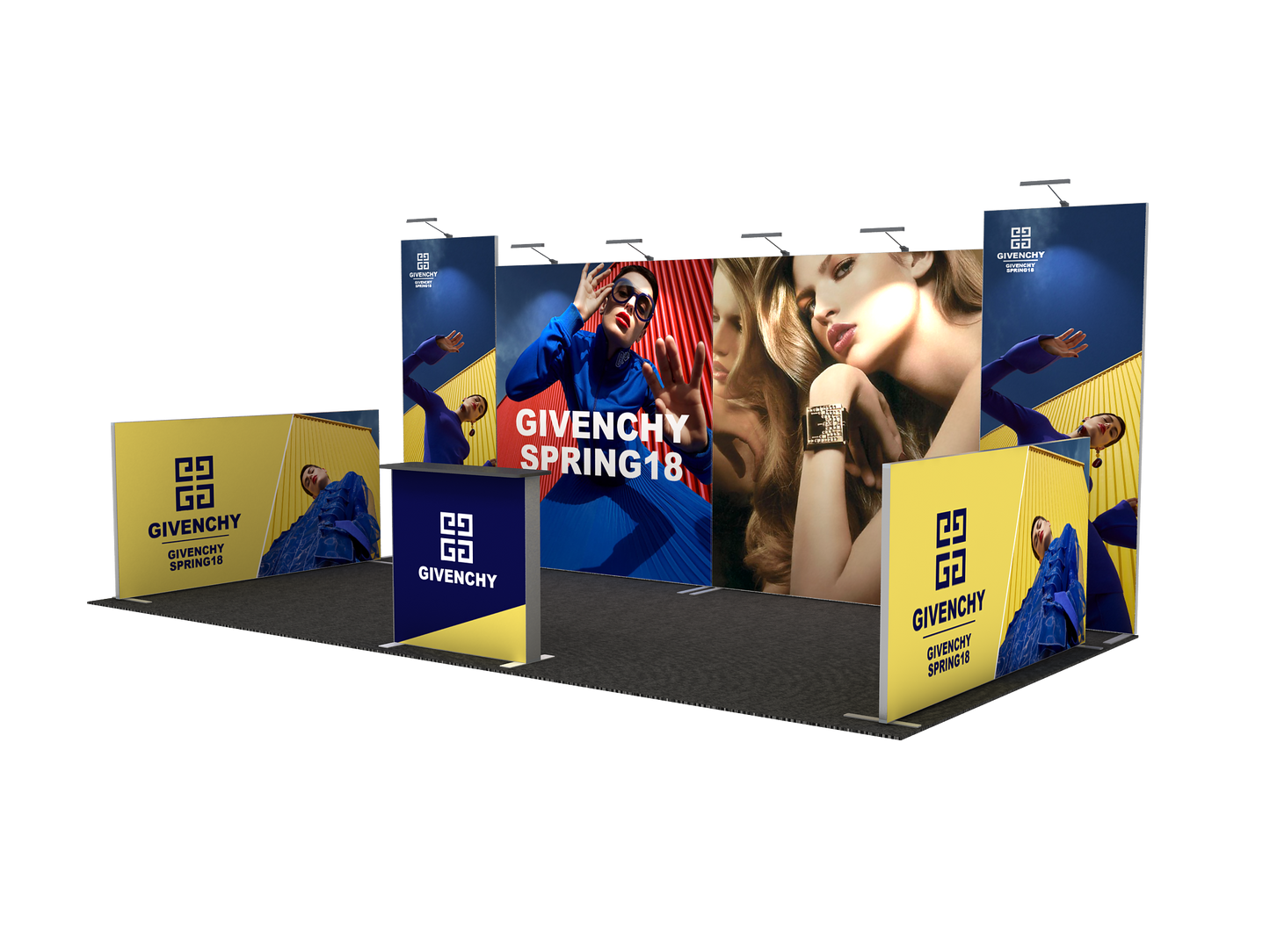 20' SEG Exhibit Kit - Style 5