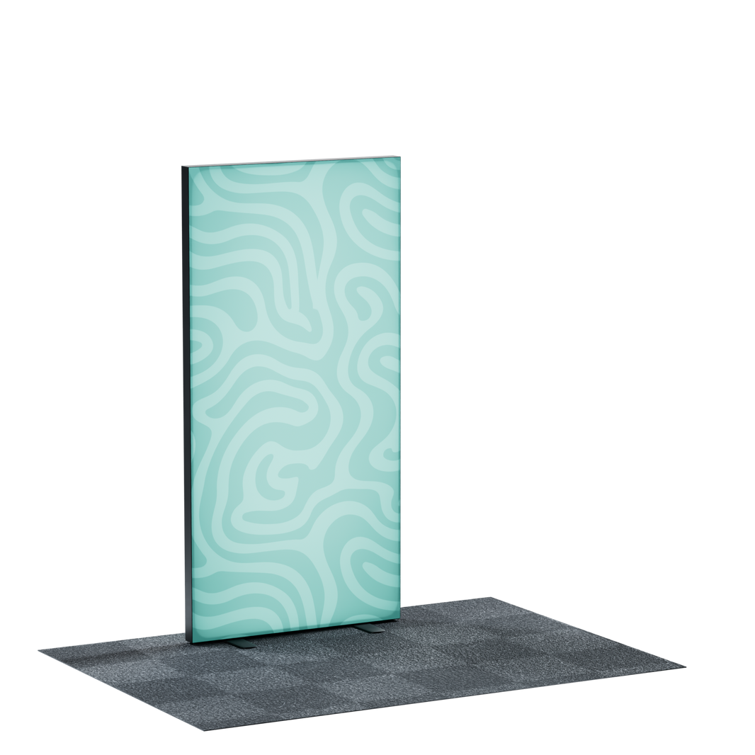 3' SEG Lightbox (Black Anodized) - front view