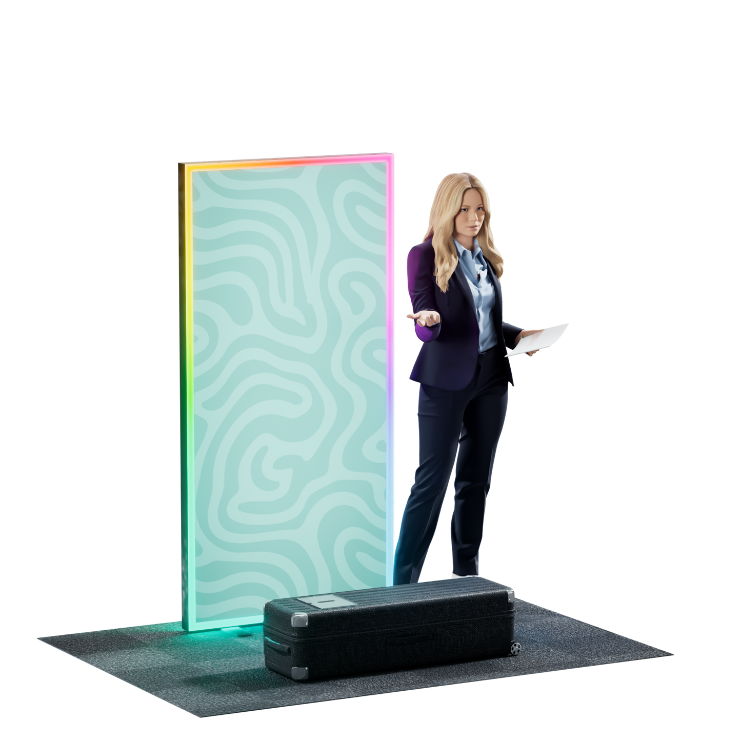3' SEG Lightbox (RGB EdgeLit)