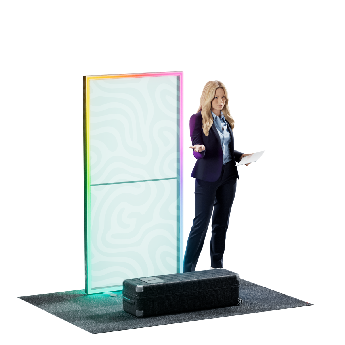 3' SEG Lightbox (RGB EdgeLit)