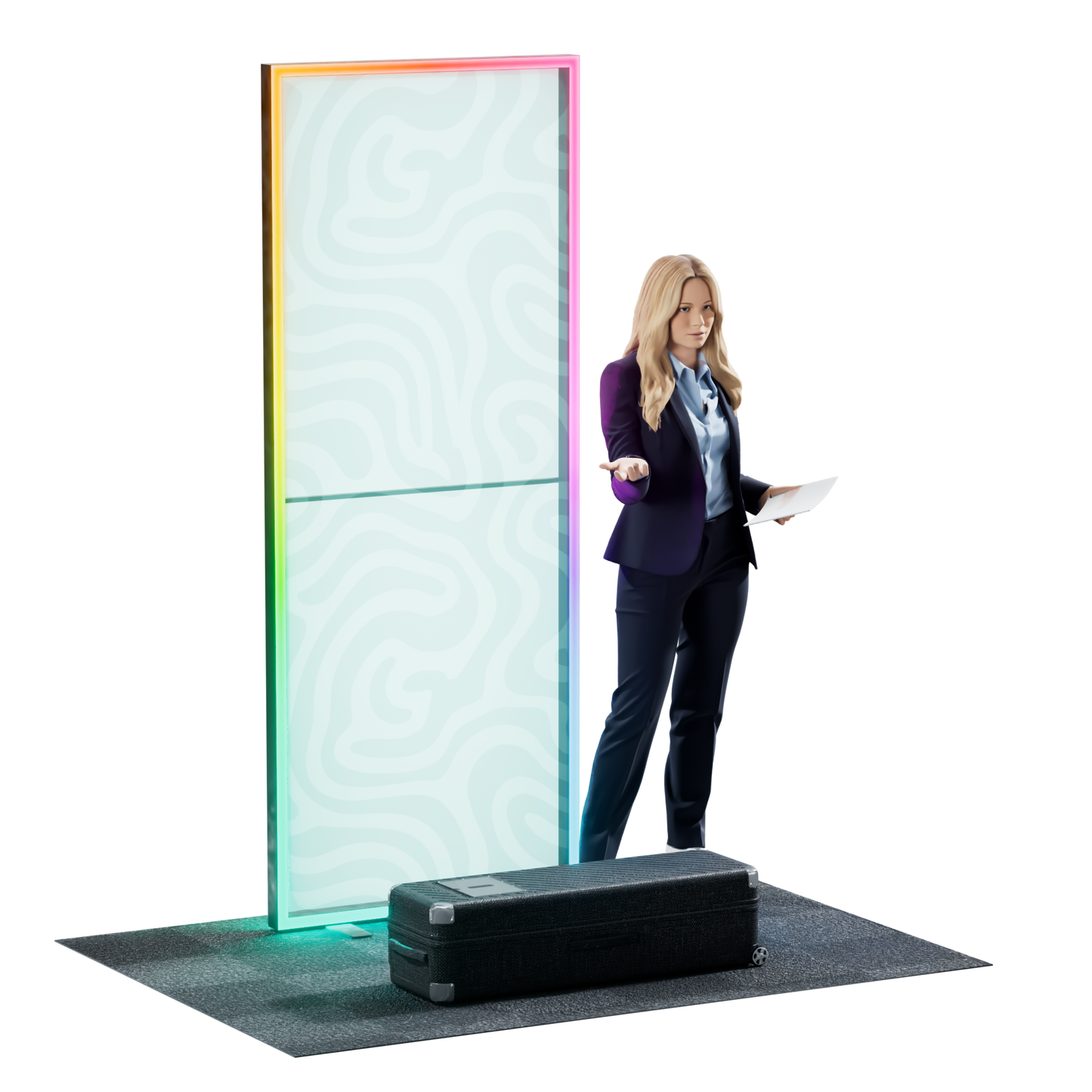 RGB EdgeLit 3' SEG Lightbox