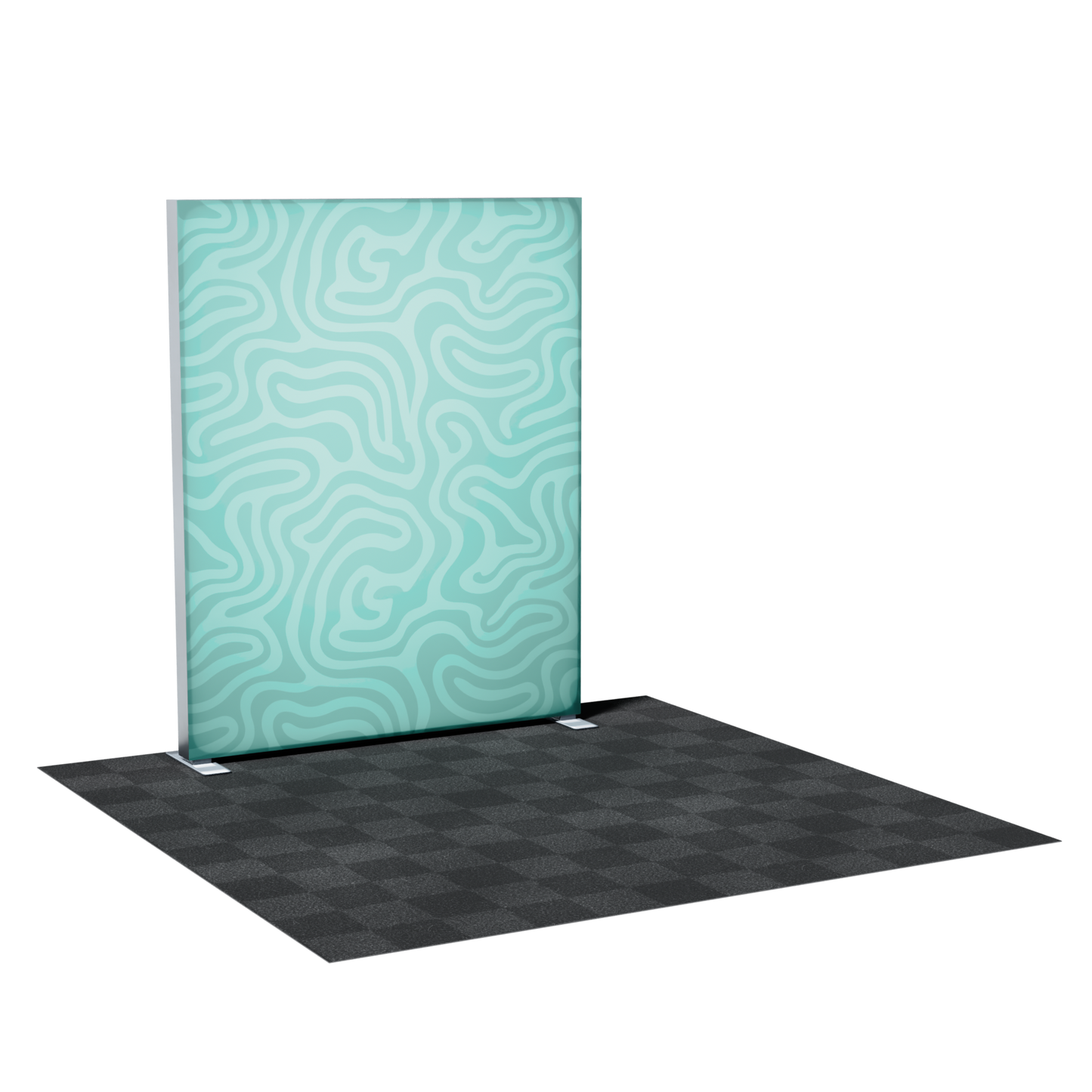 6.5' SEG Lightbox Graphic - Custom Printed Fabric for Trade Show Display