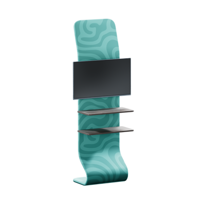 Tension Fabric Snake with TV Mount