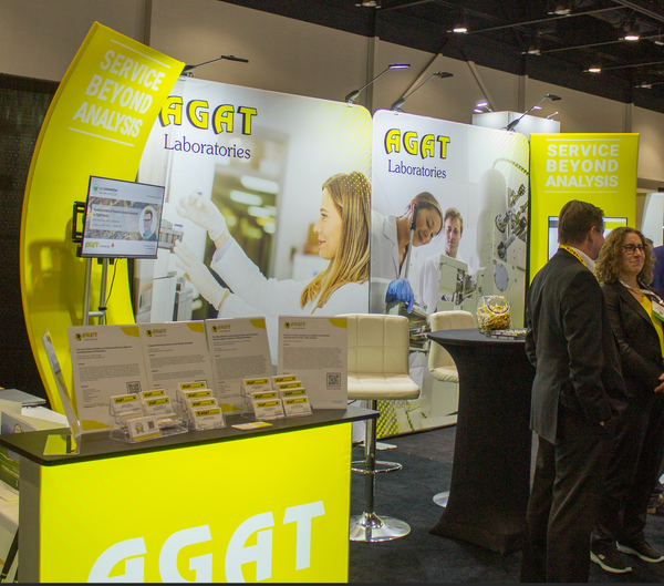 Agat Labs - Complete trade show booth at Canadian exhibition