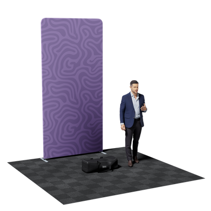 5' Tension Fabric Backdrop Replacement Graphic - Custom Graphics for Exhibit Booth
