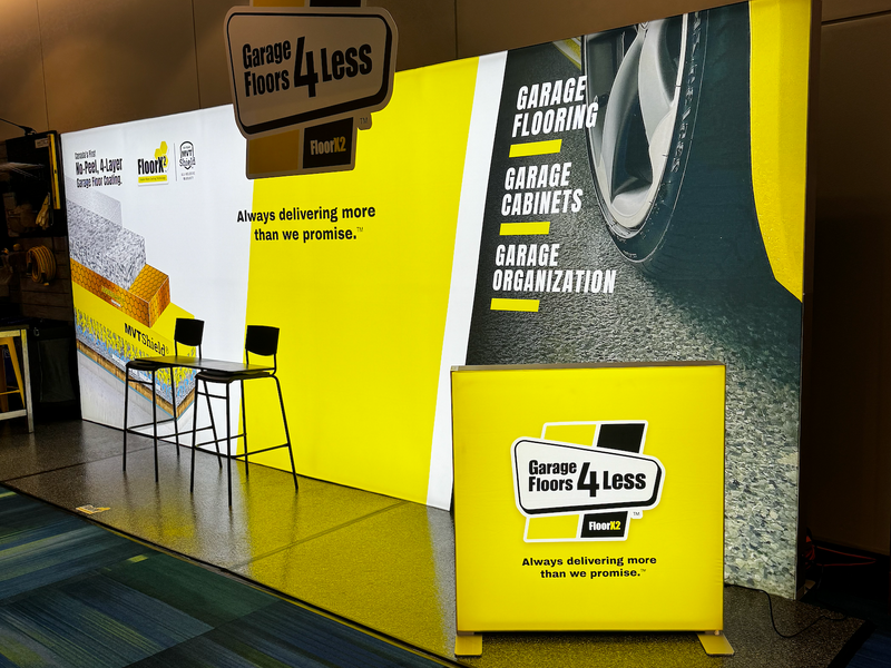 Modular Exhibits client trade show booth