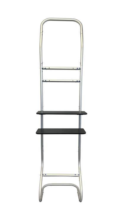 Tension Fabric Snake Media Stand - Lightweight Portable Display for Events