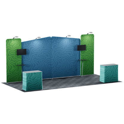 Replacement Graphics - 20' Exhibit Kit