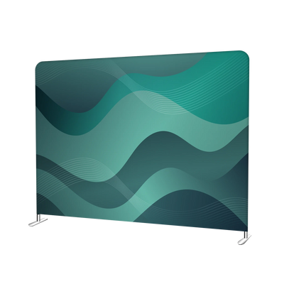 10' Straight Tension Fabric Backdrop