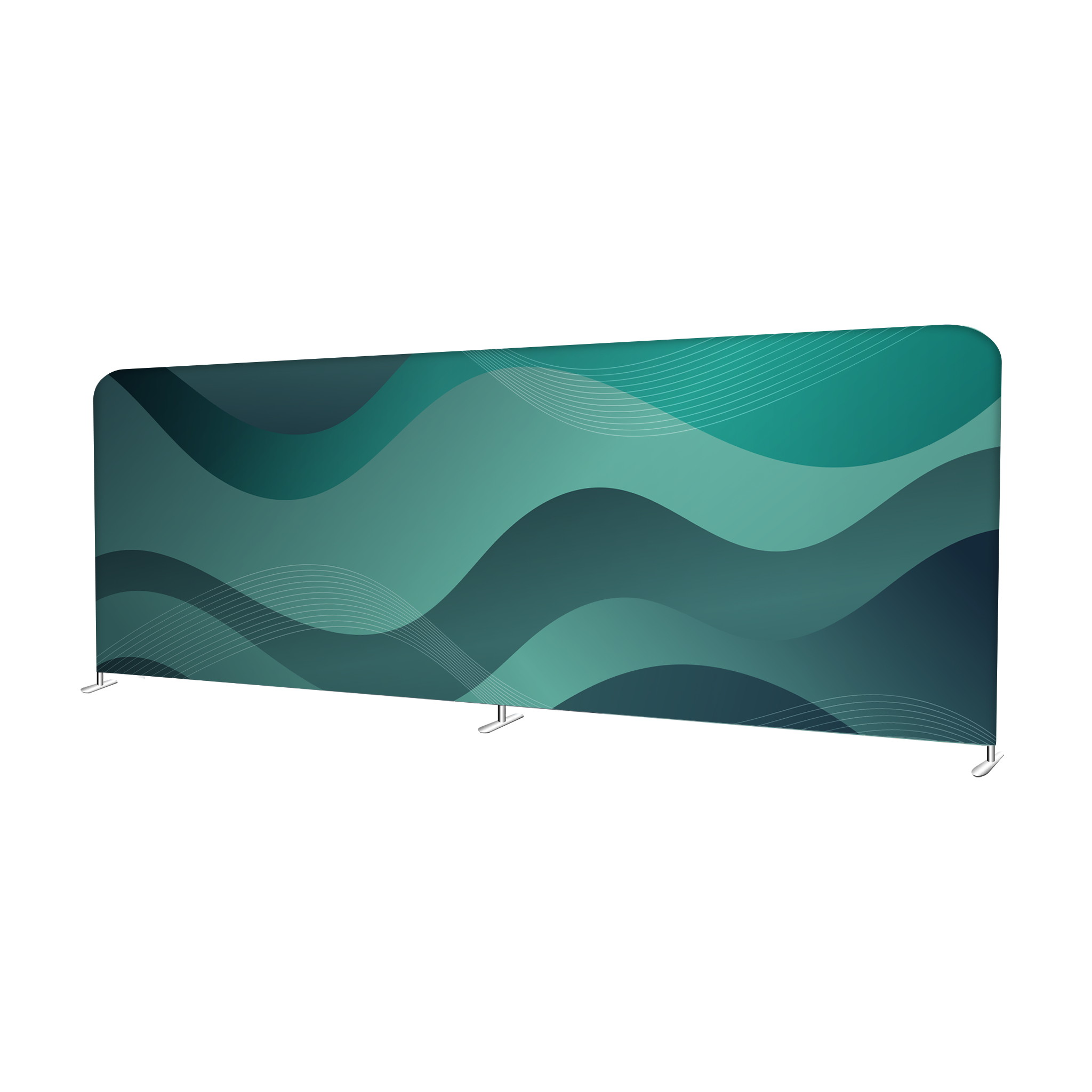 20' Straight Tension Fabric Backdrop