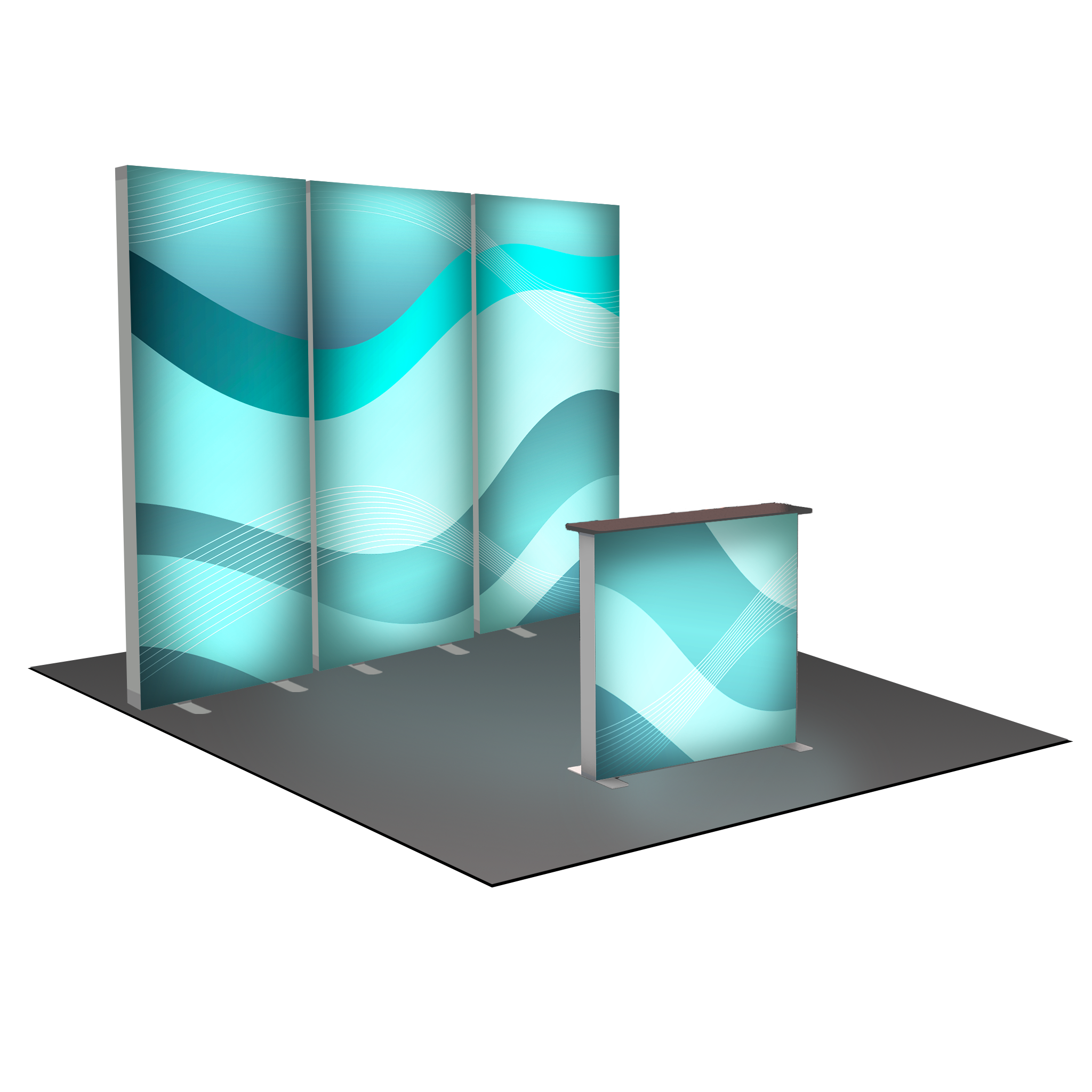 3' SEG Lightbox Kit – Modular Exhibits