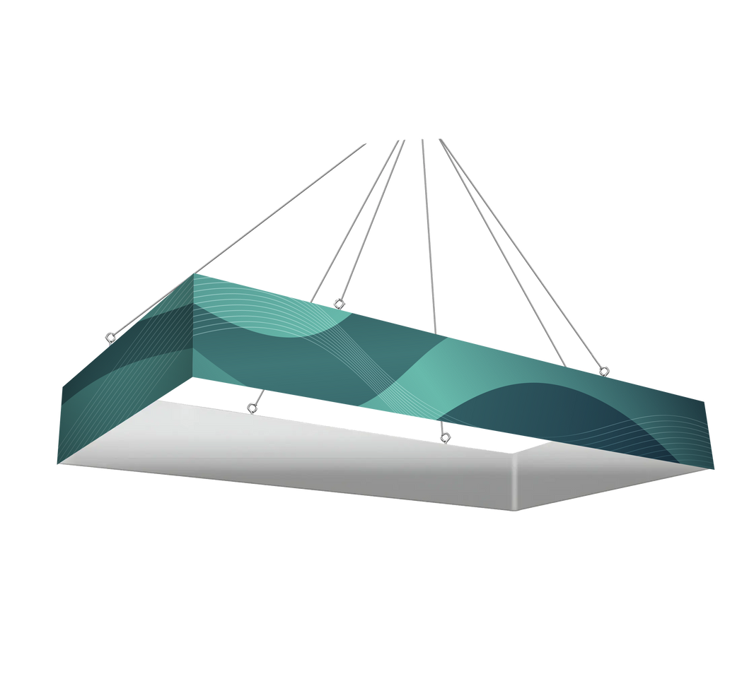 Rectangle Hanging Banner - Overhead Trade Show Display Sign