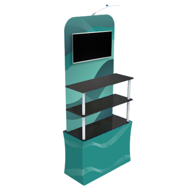 Backwall Product Rack Media Display