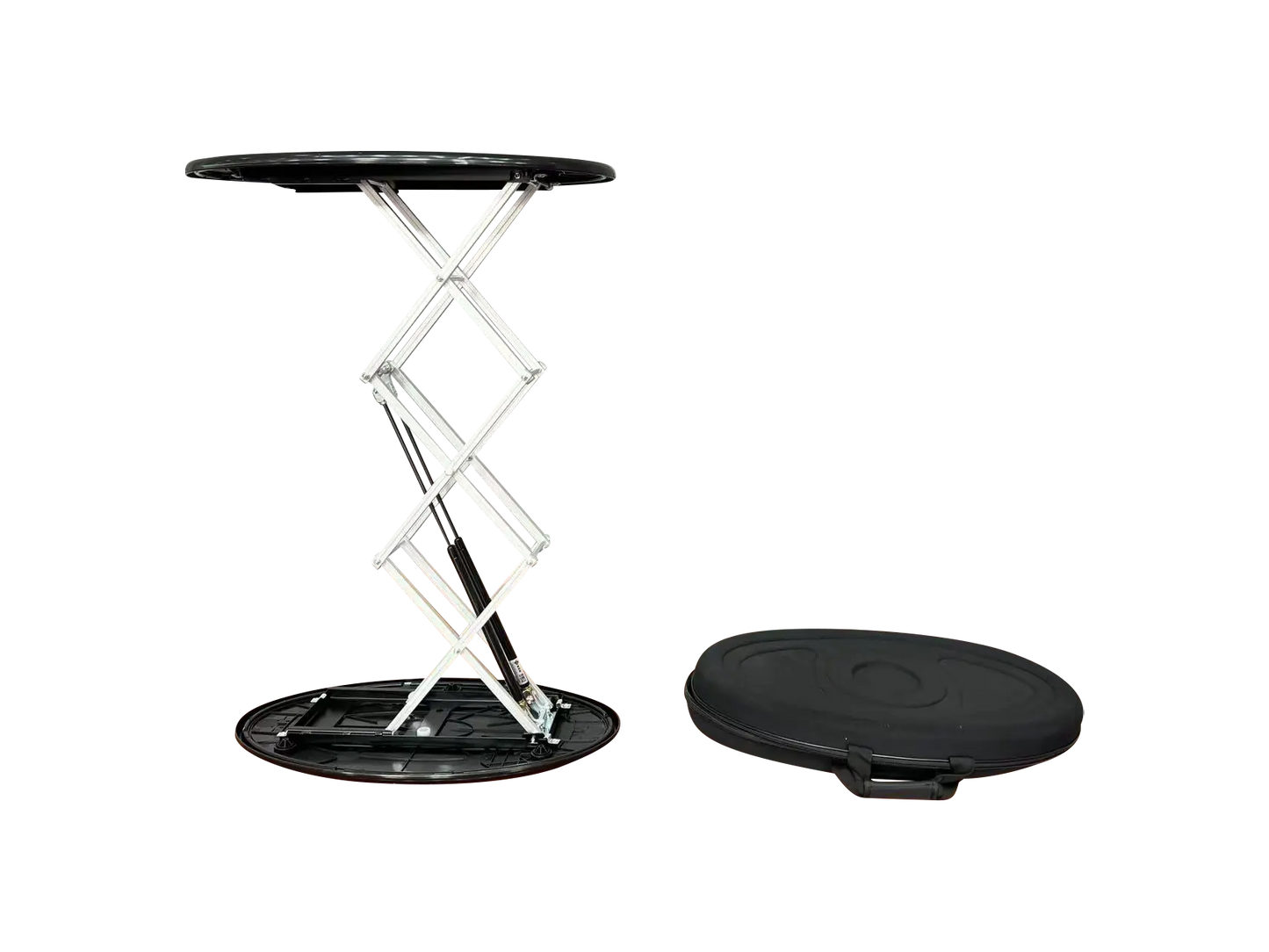 AutoPop Oval Podium - Trade Show Podium Conversion Detail