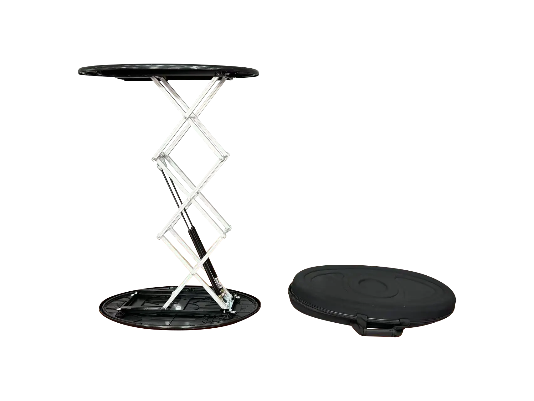 AutoPop Oval Podium - Trade Show Podium Conversion Detail