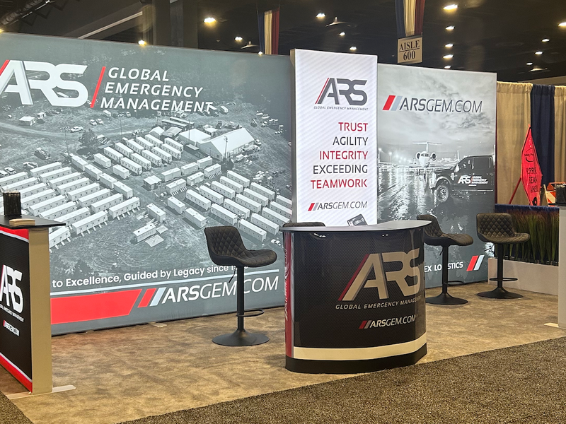 Modular Exhibits client trade show booth
