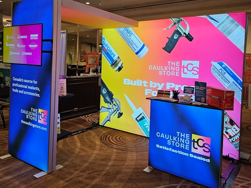 Modular Exhibits client trade show booth